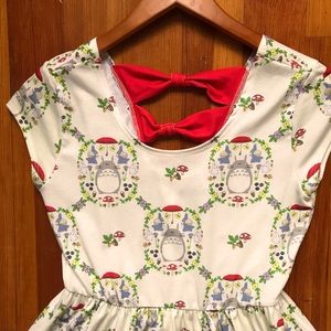 My Neighbor Totoro dress, size small.knee length